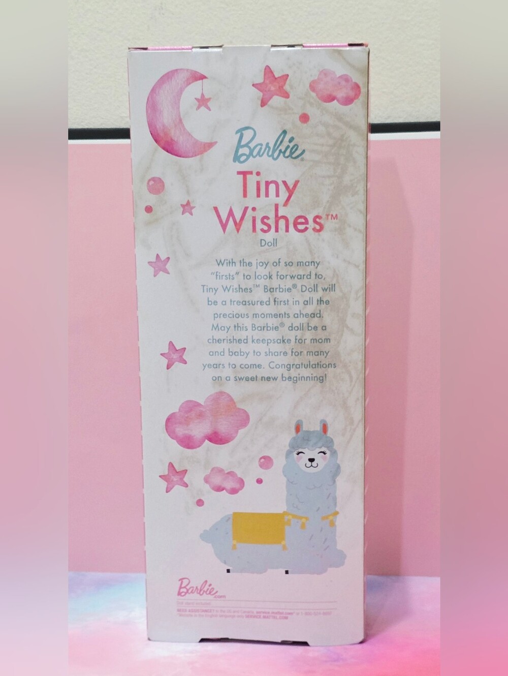 Barbie Tiny Wishes Doll (11.5-inch) Collectible Doll in Wrap Dress Accessories - Picture 5 of 12